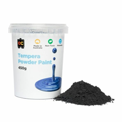 EC Tempera Powder 450gm - Black