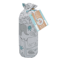 Play Mat with Milestone Card Round - Urban Safari