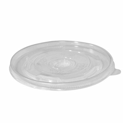 Round Kraft Bowl Lid PP To Suit 16 ,24, 32 Oz - Sleeve