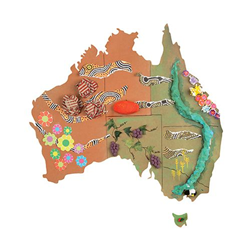 Australia Maps Pkt 10