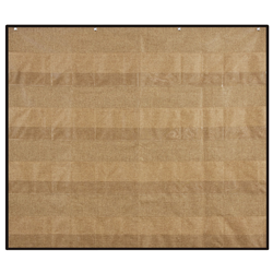 Hessian Wall Storage Pockets 120 x 102cm