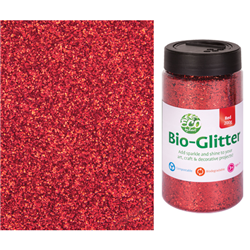 Bio Glitter 200g Red