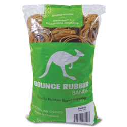 Bounce Rubber Bands 500gm Asst Sizes and Colours