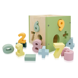 Wooden Number Sorter and Book