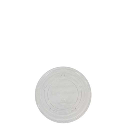 Plastic Lid Flat To Suit C-Pp0488 Clear 65mm Ctn 2500