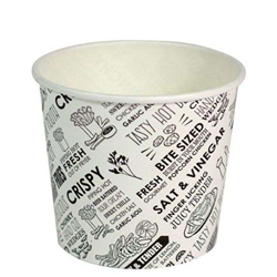 Chip Cup Deli Print 12Oz Pkt 50