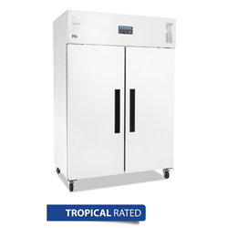 Polar G-Series Solid Double Door Refrigerator White Exterior - 1200Ltr 42.4cuft