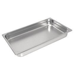 Vogue Stainless Steel 1/1 Gastronorm Tray 65mm 9Ltr