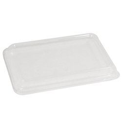 Lid Pet To Suit Natural Fibre 500ml Containers Clear Ctn 500