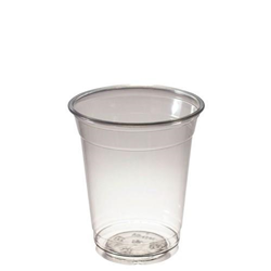 Plastic Cup Rpet Clear 12 Oz/ 340ml Pkt 50