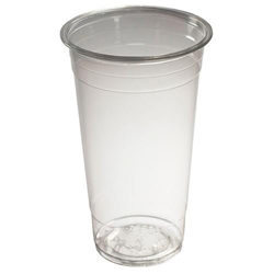 Plastic Cup Rpet Clear 20 Oz/ 570ml Pkt 50