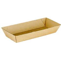 Food Tray Supa Flute Corrugated Board Kraft Hotdog