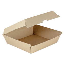 Snack Box Dinner Pack Supa Flute Brown Kraft