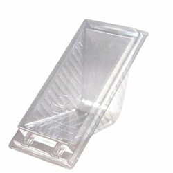 Sandwich Wedge Recycled Pet Clear Extra Large Ctn 500