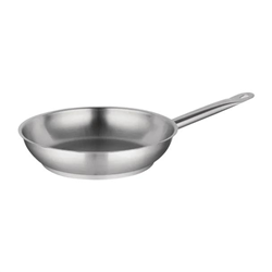 Vogue Stainless Steel Frying Pan 240mm  9 1/2" 1.95Ltr