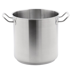 Vogue Stockpot Stainless Steel Deep 300mm 20.5Ltr